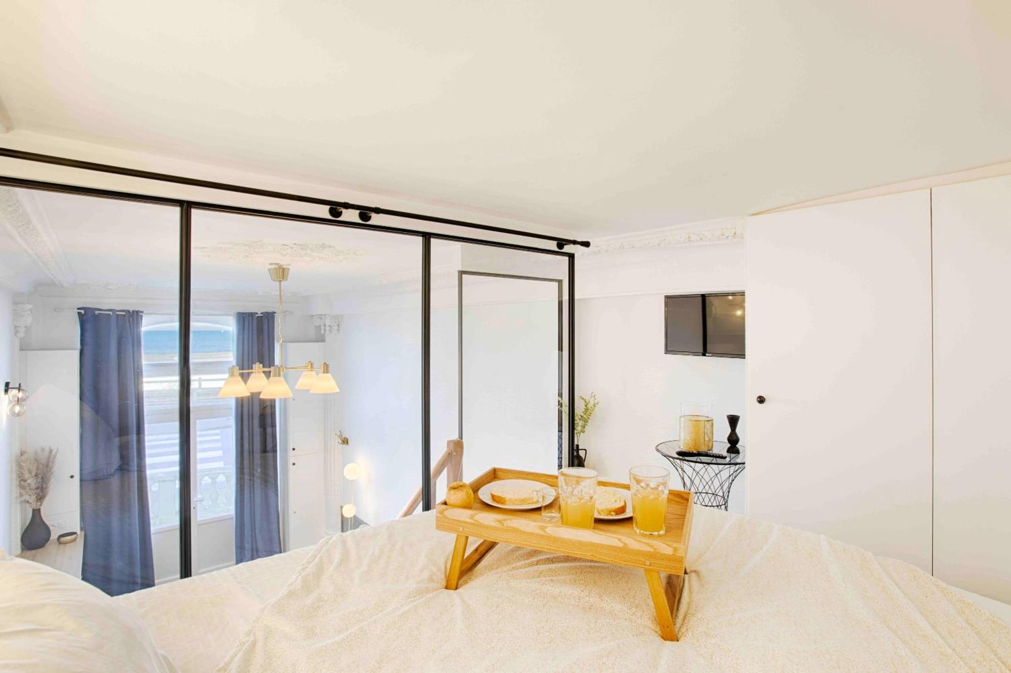 Welc'Home In Houlgate - Vue Et Acces Direct Sur Mer Eksteriør bilde