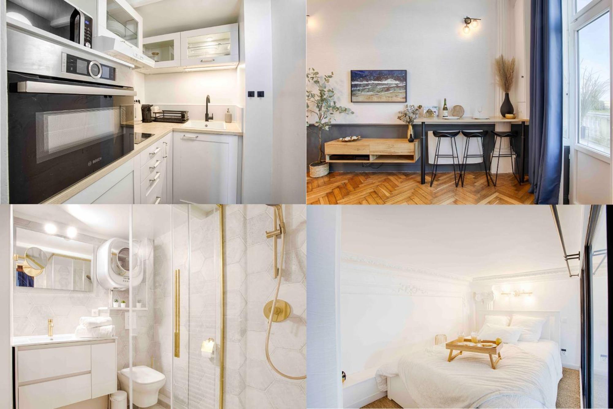 Welc'Home In Houlgate - Vue Et Acces Direct Sur Mer Eksteriør bilde